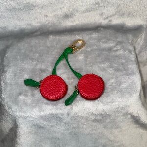 Red and Green Coin Pouch Keychain
